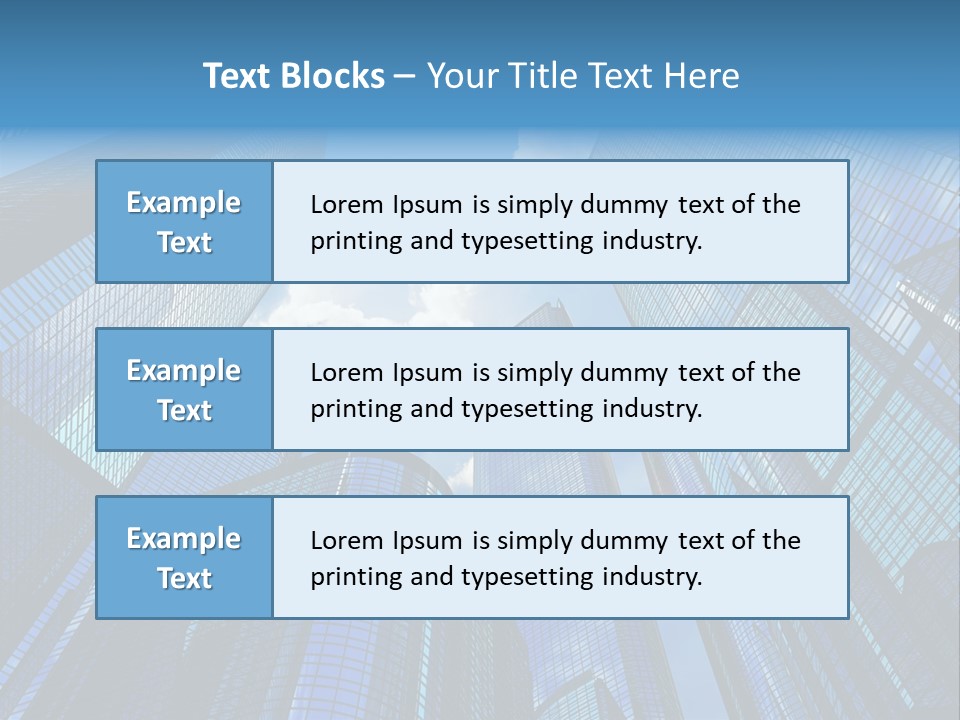 Day House Flare PowerPoint Template