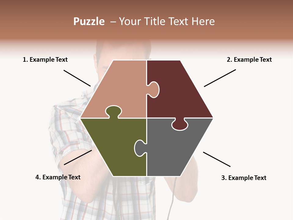 Recreation Sexy Man PowerPoint Template