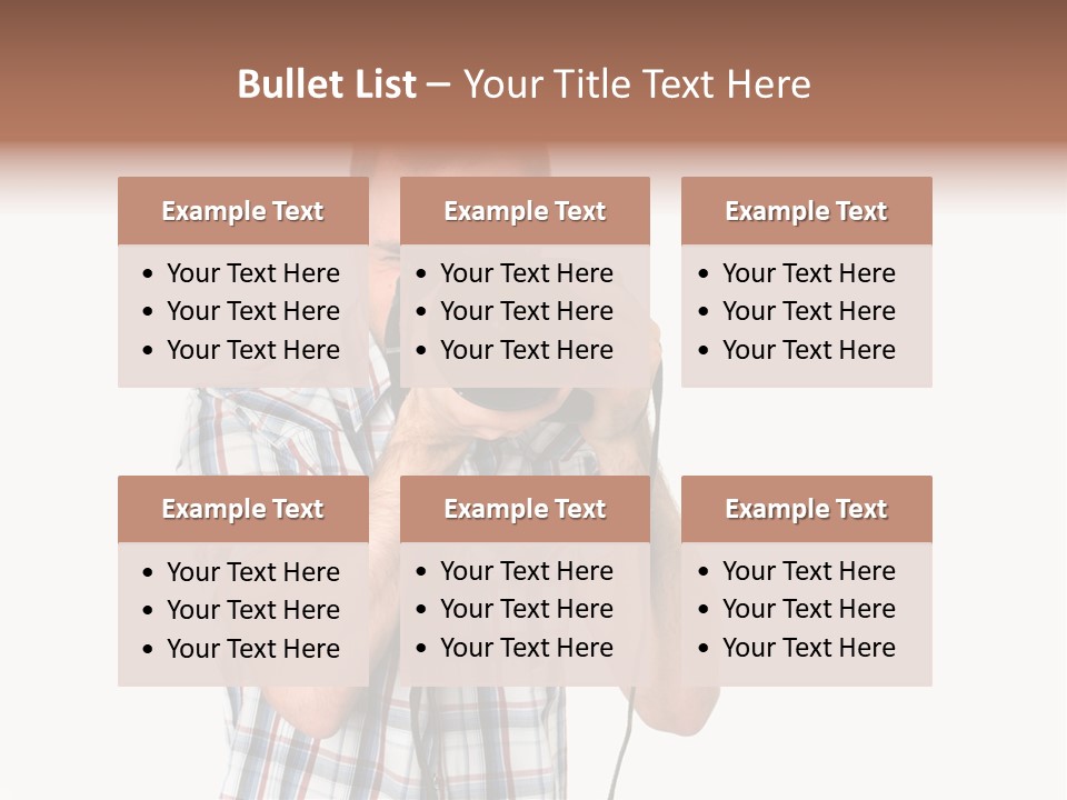 Recreation Sexy Man PowerPoint Template