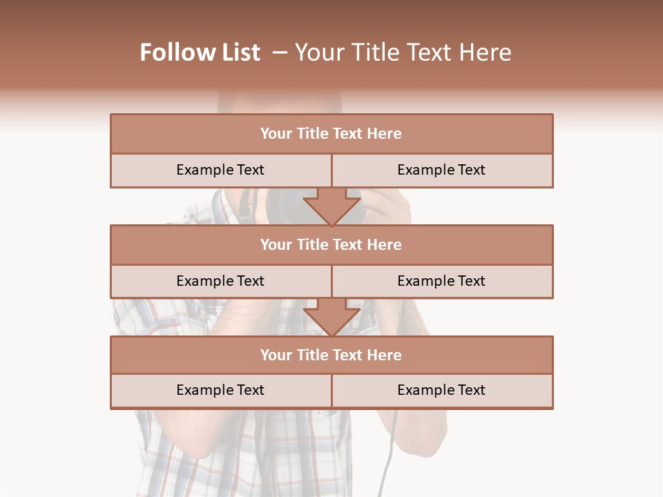 Recreation Sexy Man PowerPoint Template
