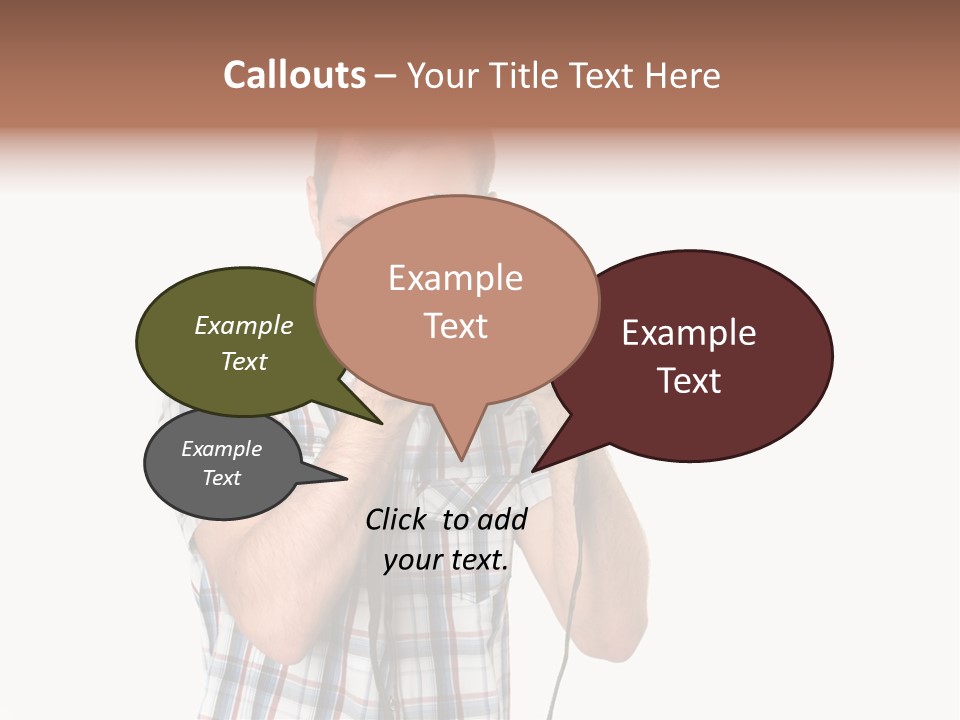 Recreation Sexy Man PowerPoint Template