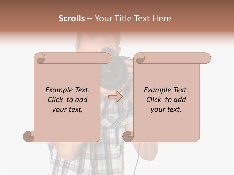 Recreation Sexy Man PowerPoint Template