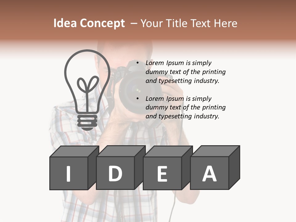 Recreation Sexy Man PowerPoint Template