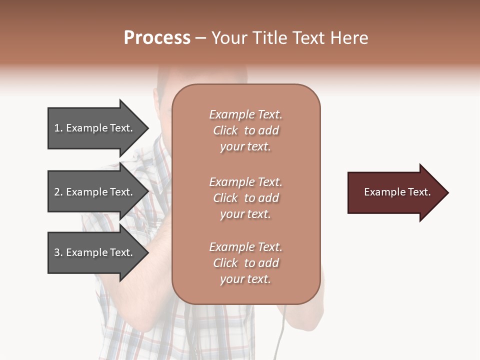 Recreation Sexy Man PowerPoint Template