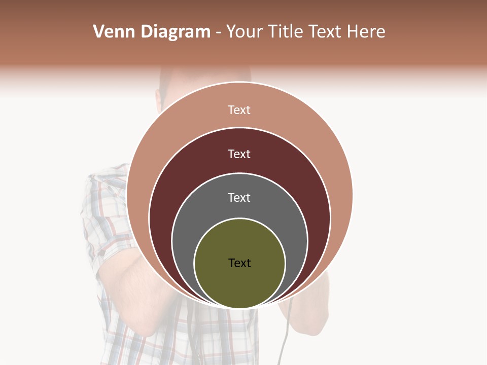 Recreation Sexy Man PowerPoint Template