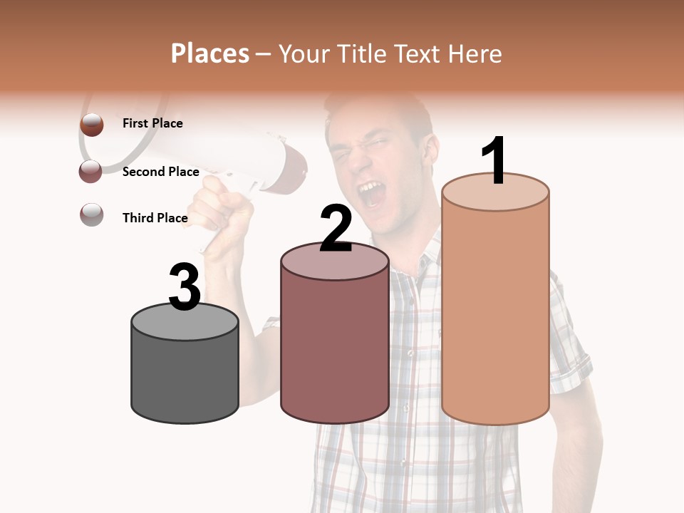 Young Laborer Pretty PowerPoint Template