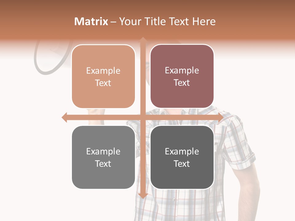 Young Laborer Pretty PowerPoint Template