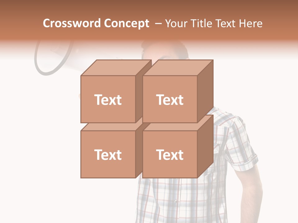 Young Laborer Pretty PowerPoint Template