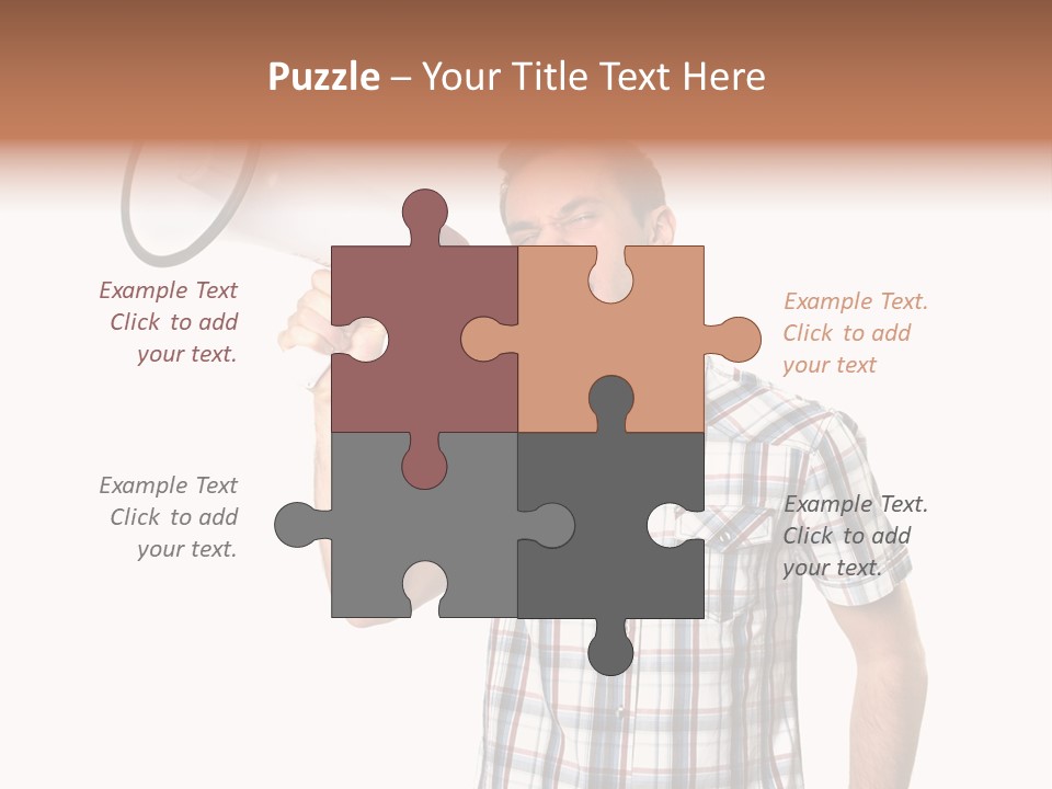 Young Laborer Pretty PowerPoint Template