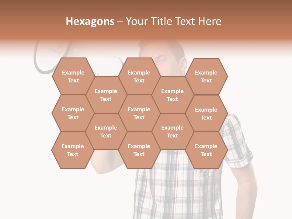 Young Laborer Pretty PowerPoint Template