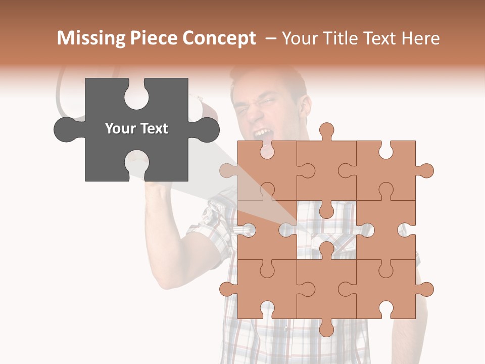 Young Laborer Pretty PowerPoint Template