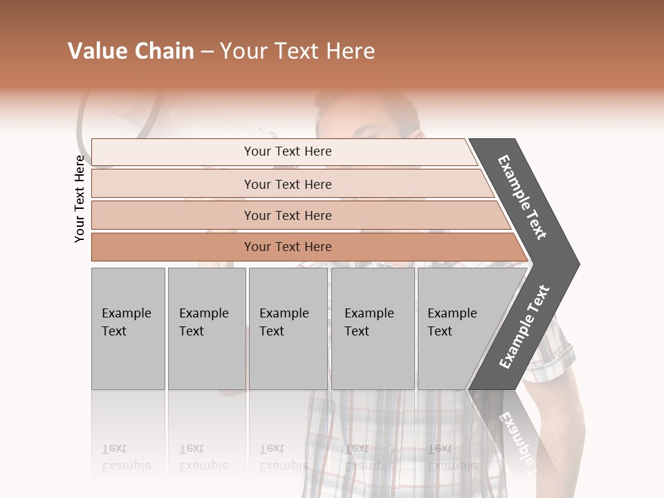 Young Laborer Pretty PowerPoint Template