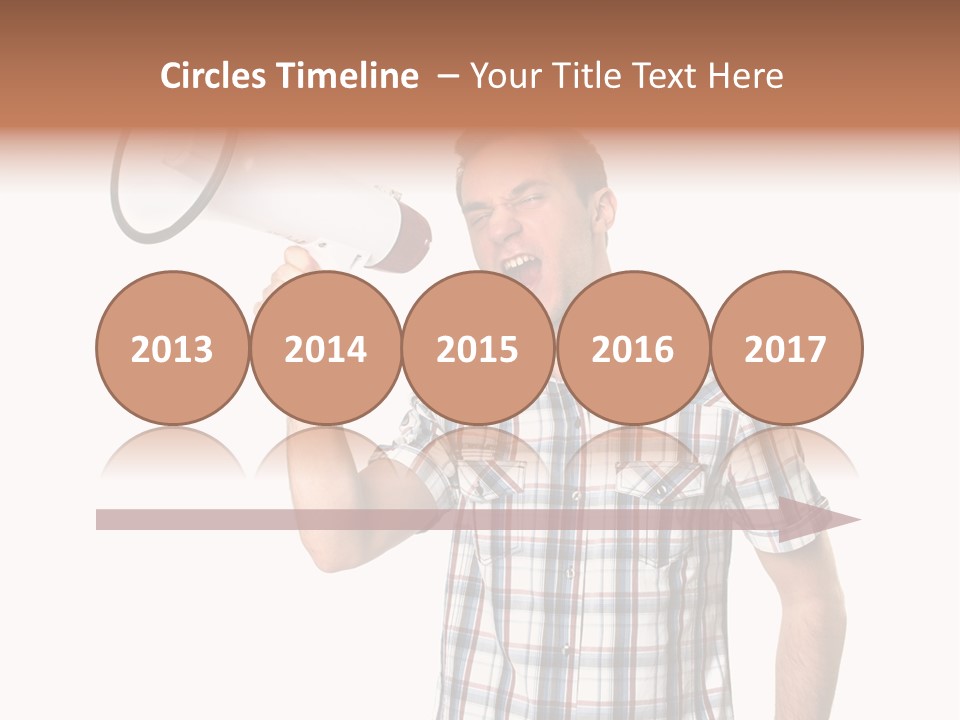 Young Laborer Pretty PowerPoint Template