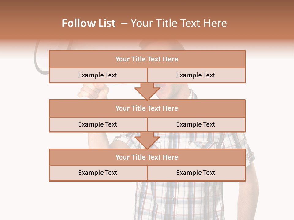 Young Laborer Pretty PowerPoint Template