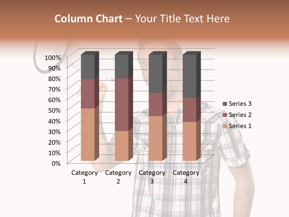 Young Laborer Pretty PowerPoint Template