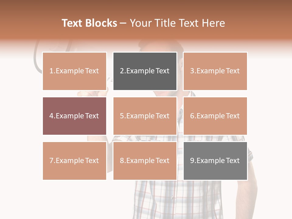 Young Laborer Pretty PowerPoint Template