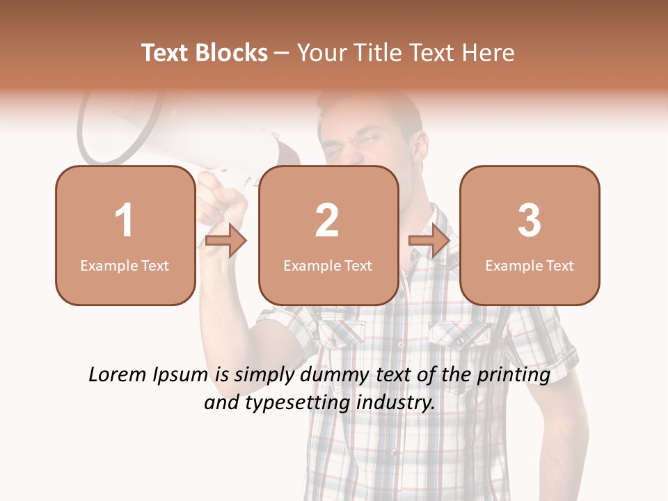 Young Laborer Pretty PowerPoint Template