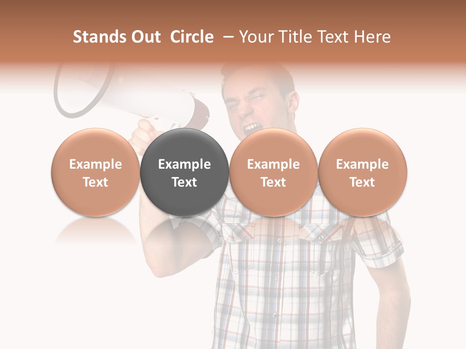 Young Laborer Pretty PowerPoint Template