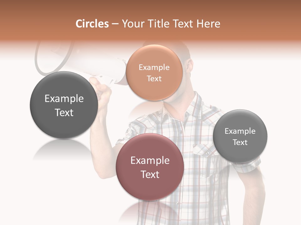 Young Laborer Pretty PowerPoint Template