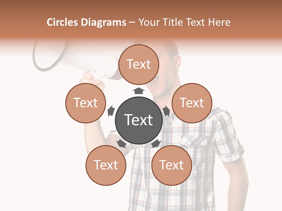 Young Laborer Pretty PowerPoint Template