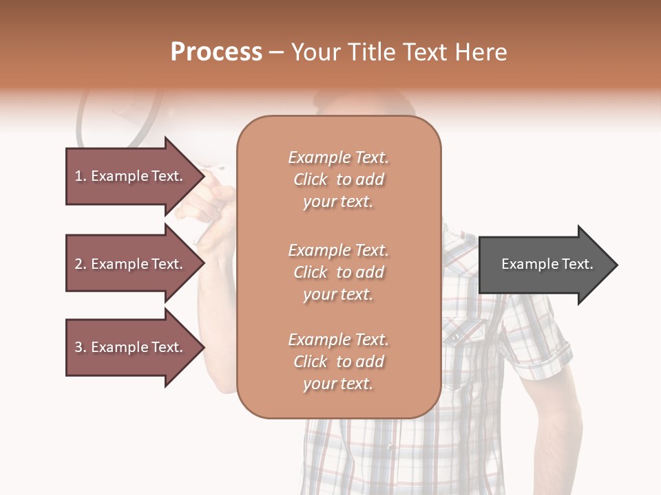Young Laborer Pretty PowerPoint Template