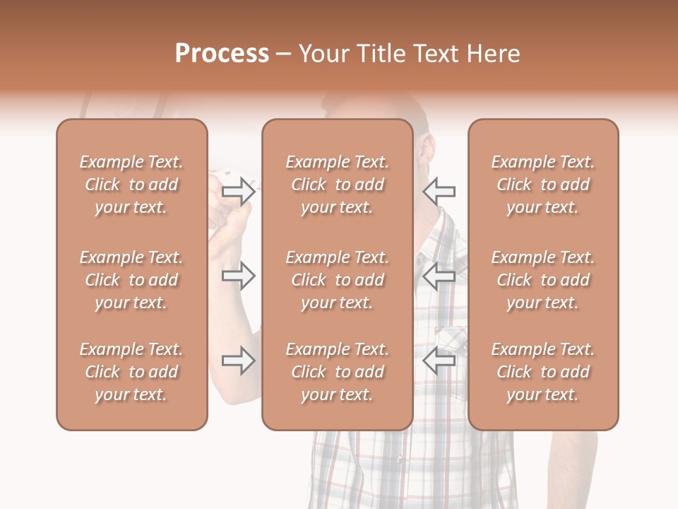 Young Laborer Pretty PowerPoint Template