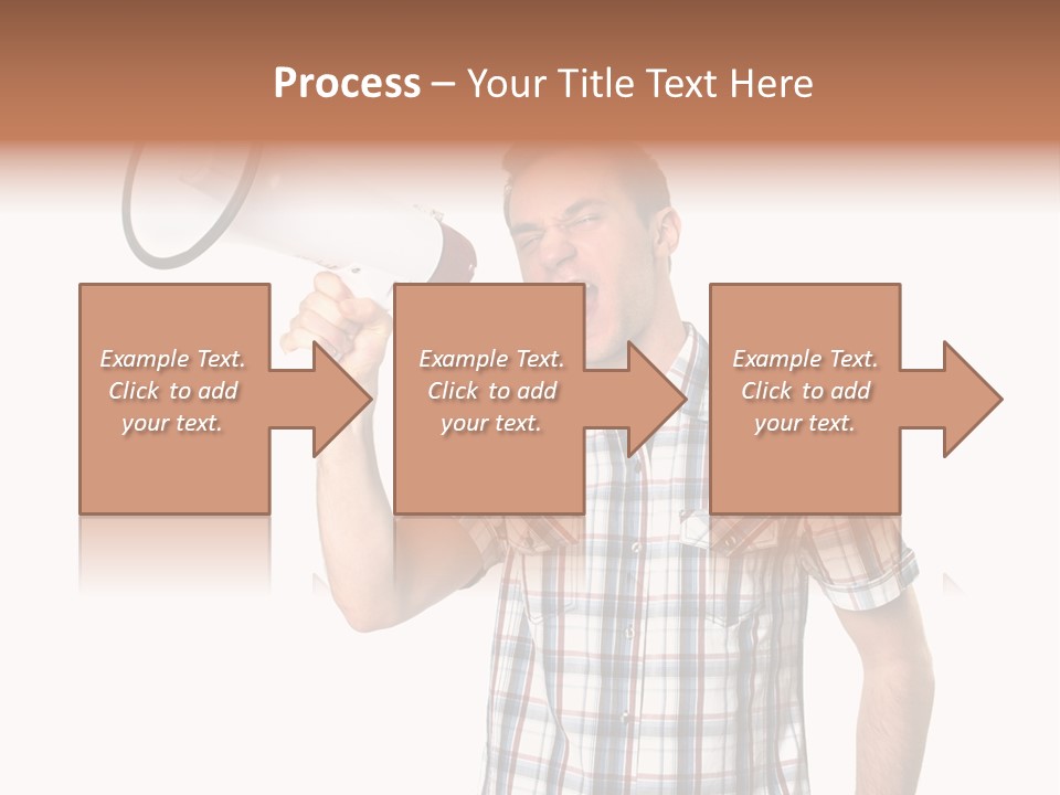 Young Laborer Pretty PowerPoint Template