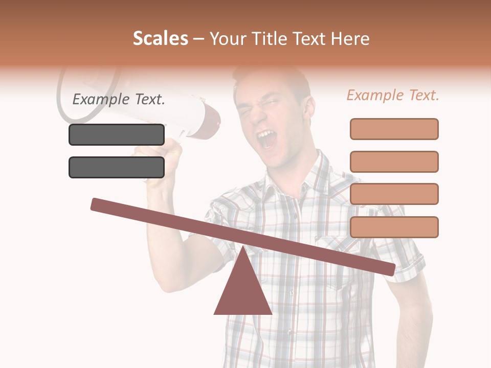 Young Laborer Pretty PowerPoint Template