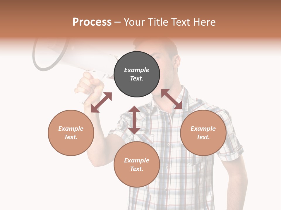 Young Laborer Pretty PowerPoint Template