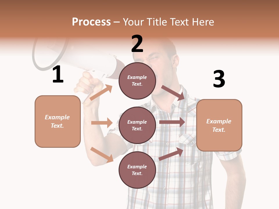 Young Laborer Pretty PowerPoint Template