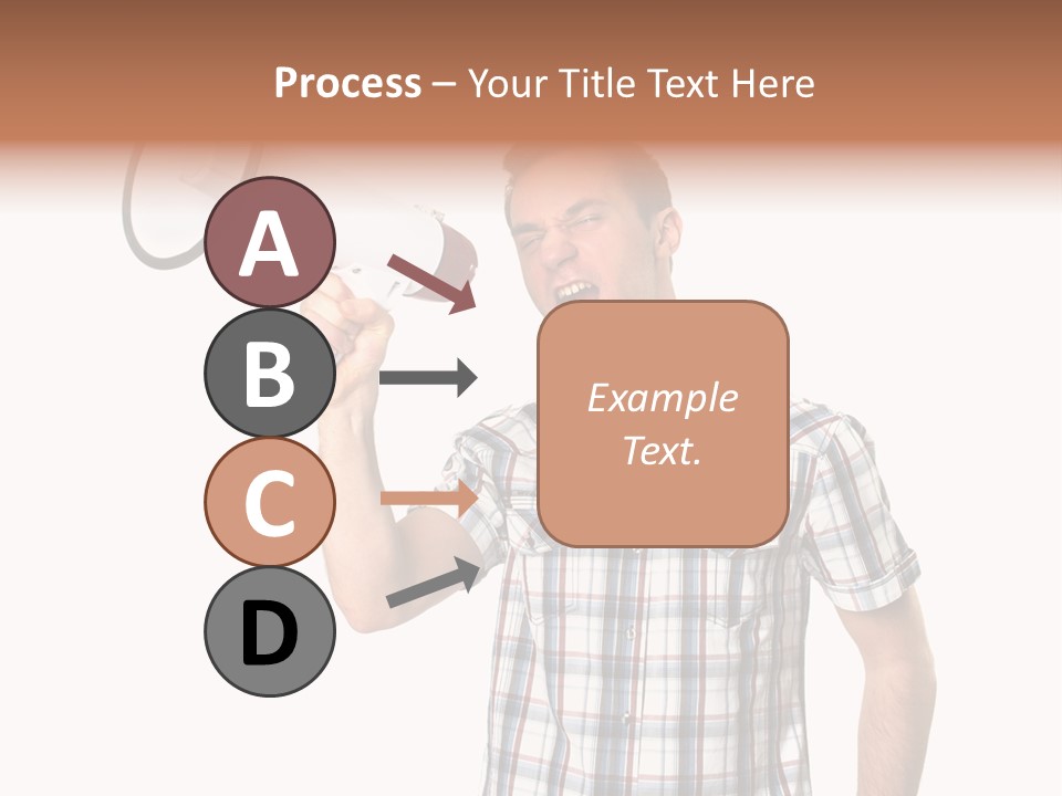 Young Laborer Pretty PowerPoint Template