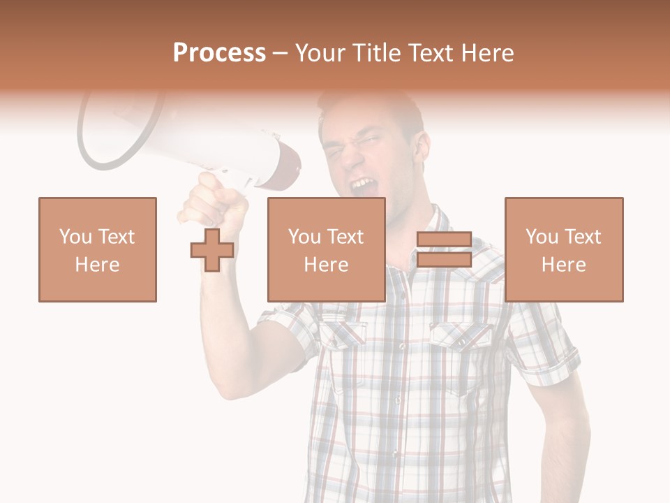Young Laborer Pretty PowerPoint Template