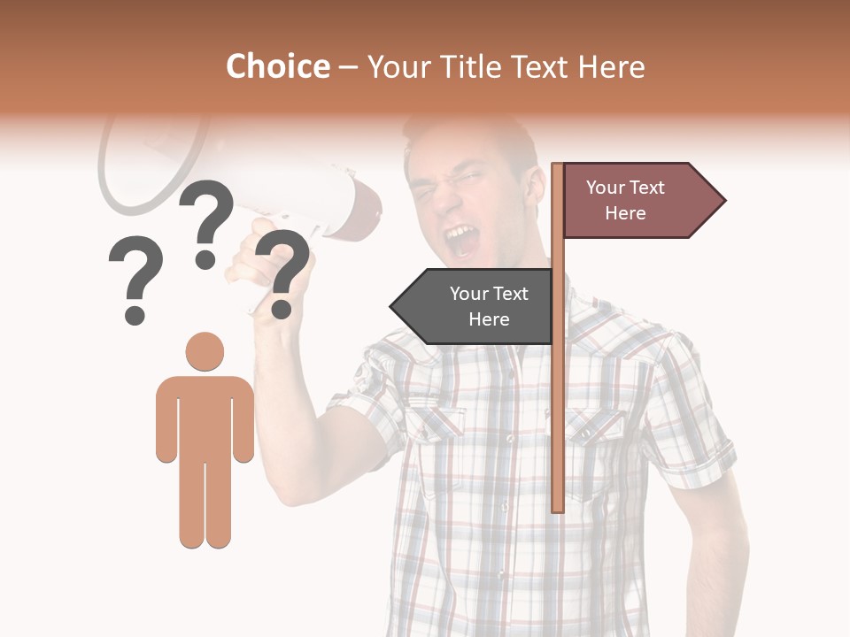 Young Laborer Pretty PowerPoint Template