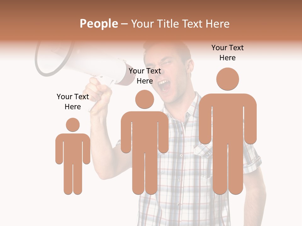 Young Laborer Pretty PowerPoint Template