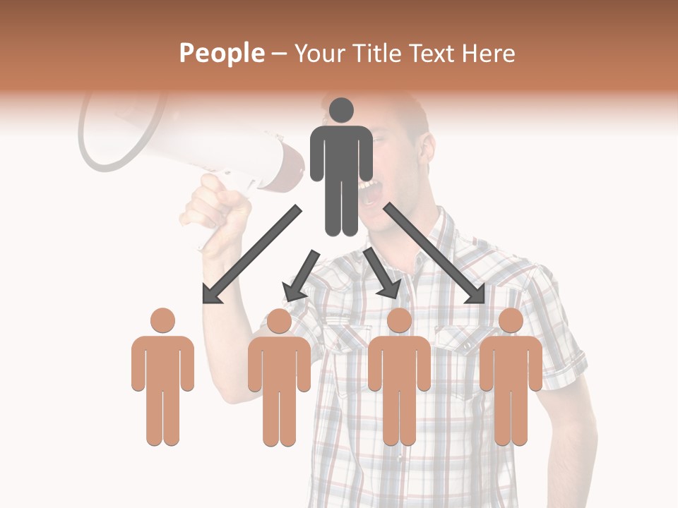 Young Laborer Pretty PowerPoint Template