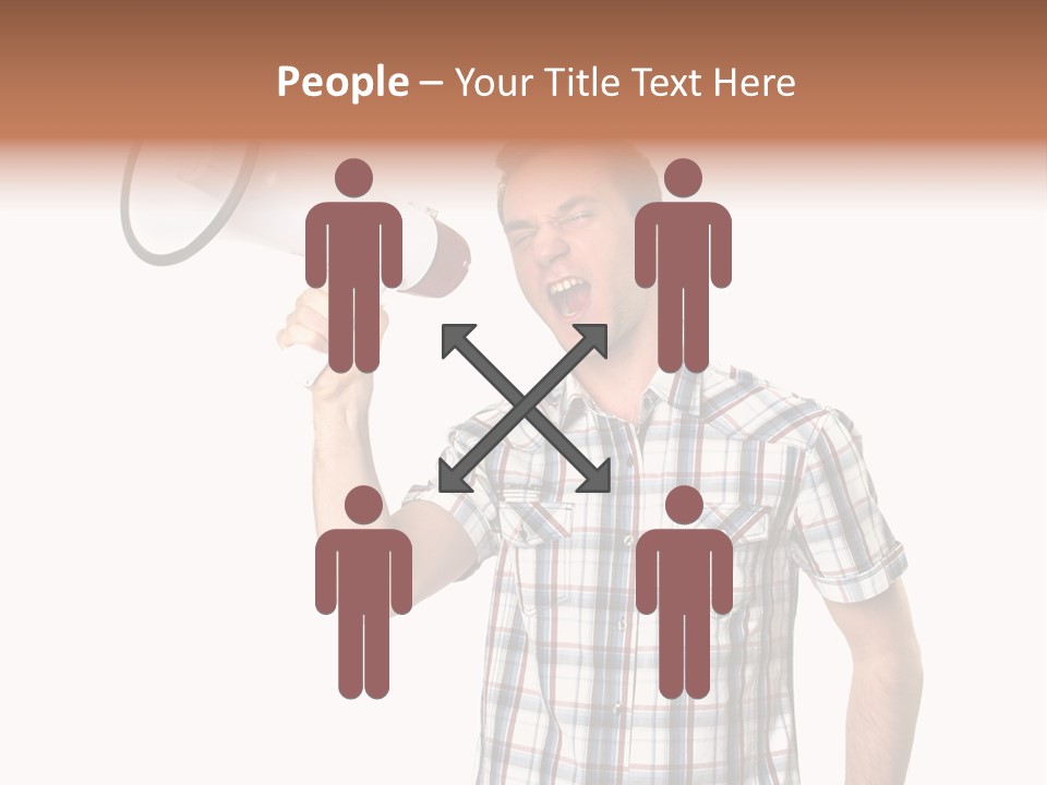 Young Laborer Pretty PowerPoint Template