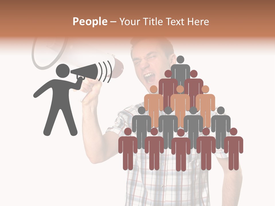 Young Laborer Pretty PowerPoint Template