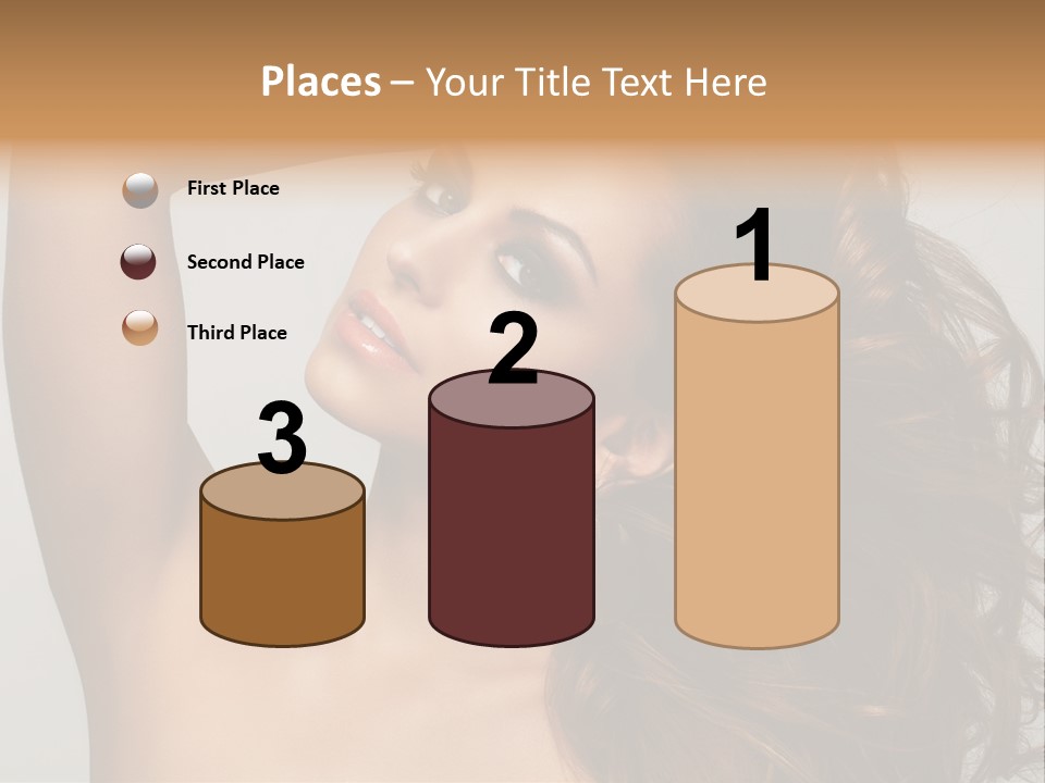 Dark Superiority Caucasian PowerPoint Template