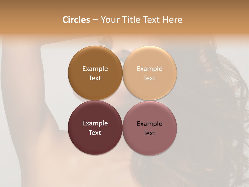 Dark Superiority Caucasian PowerPoint Template