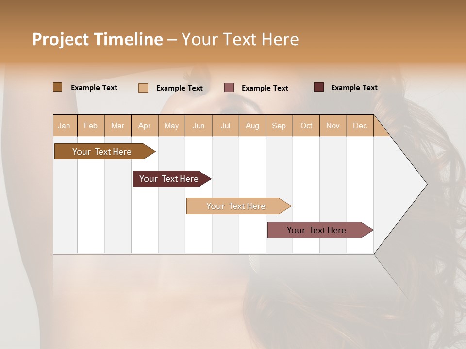 Dark Superiority Caucasian PowerPoint Template