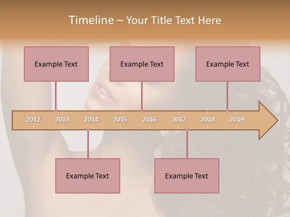 Dark Superiority Caucasian PowerPoint Template