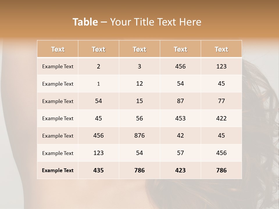 Dark Superiority Caucasian PowerPoint Template