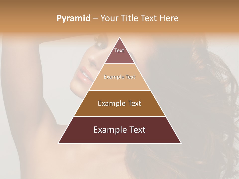 Dark Superiority Caucasian PowerPoint Template