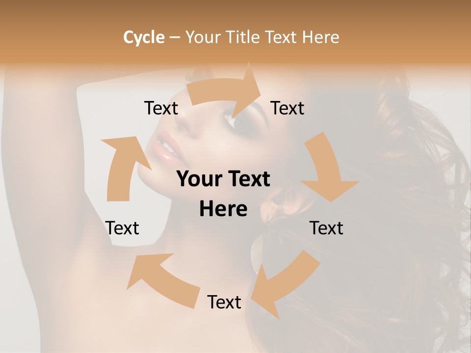 Dark Superiority Caucasian PowerPoint Template
