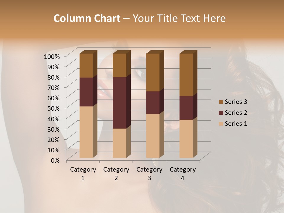 Dark Superiority Caucasian PowerPoint Template