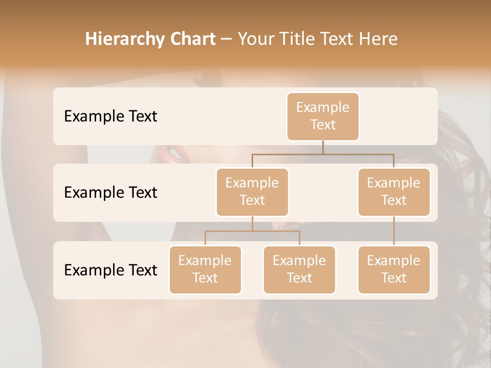Dark Superiority Caucasian PowerPoint Template