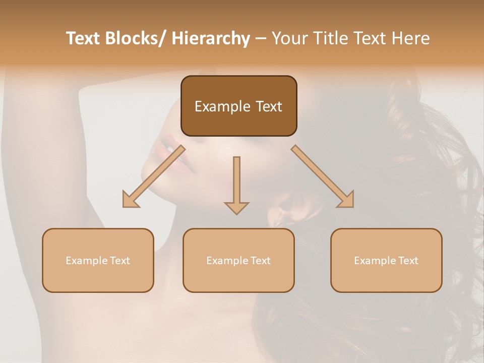 Dark Superiority Caucasian PowerPoint Template