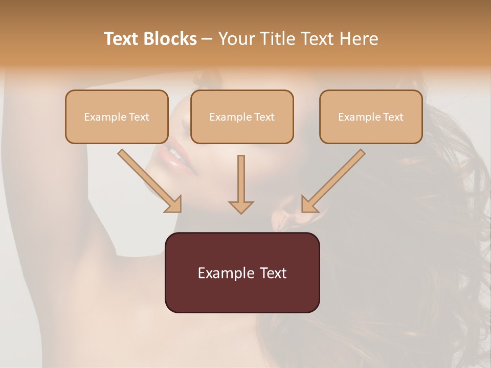 Dark Superiority Caucasian PowerPoint Template