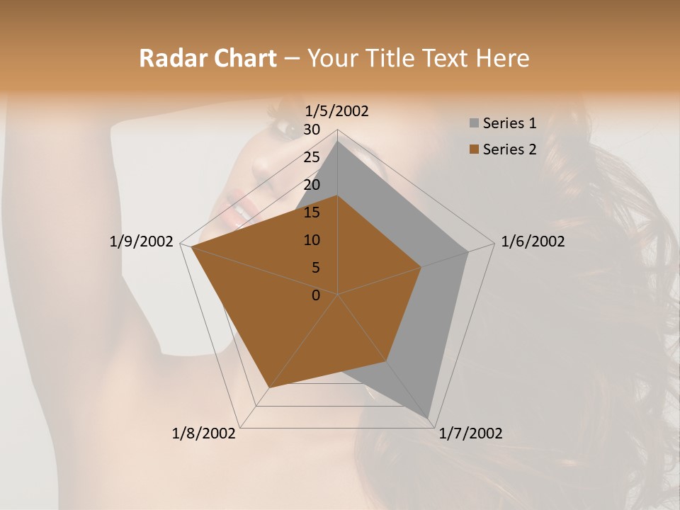 Dark Superiority Caucasian PowerPoint Template