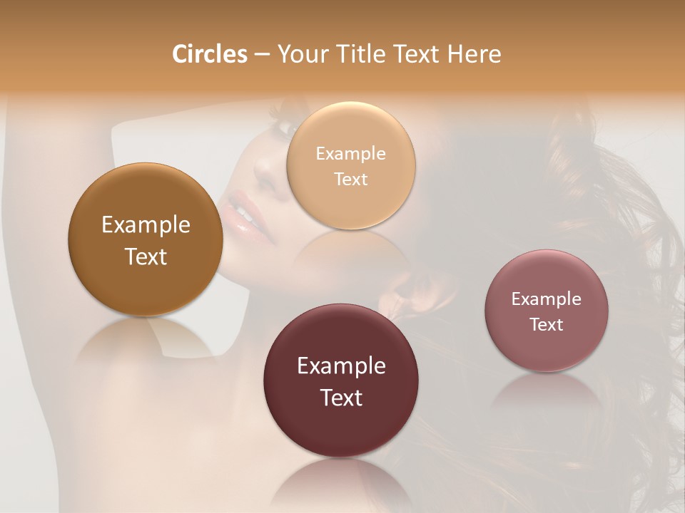 Dark Superiority Caucasian PowerPoint Template